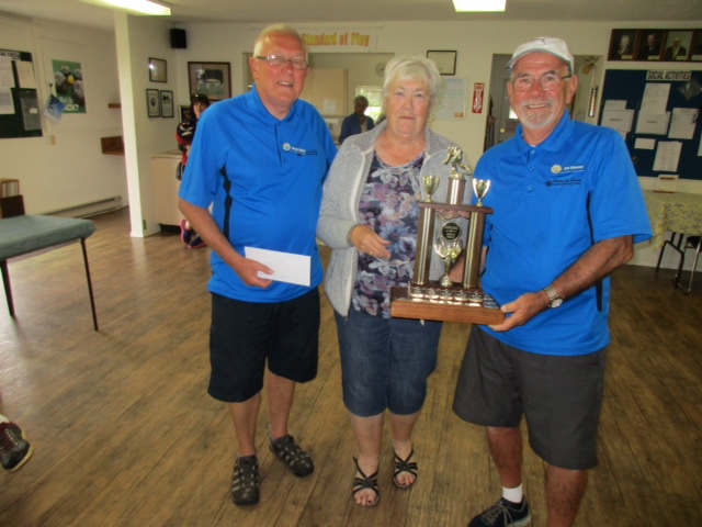 Central Saanich Mens Pairs Winners