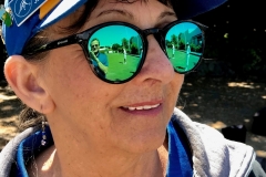 Watching Betty watching lawn bowling